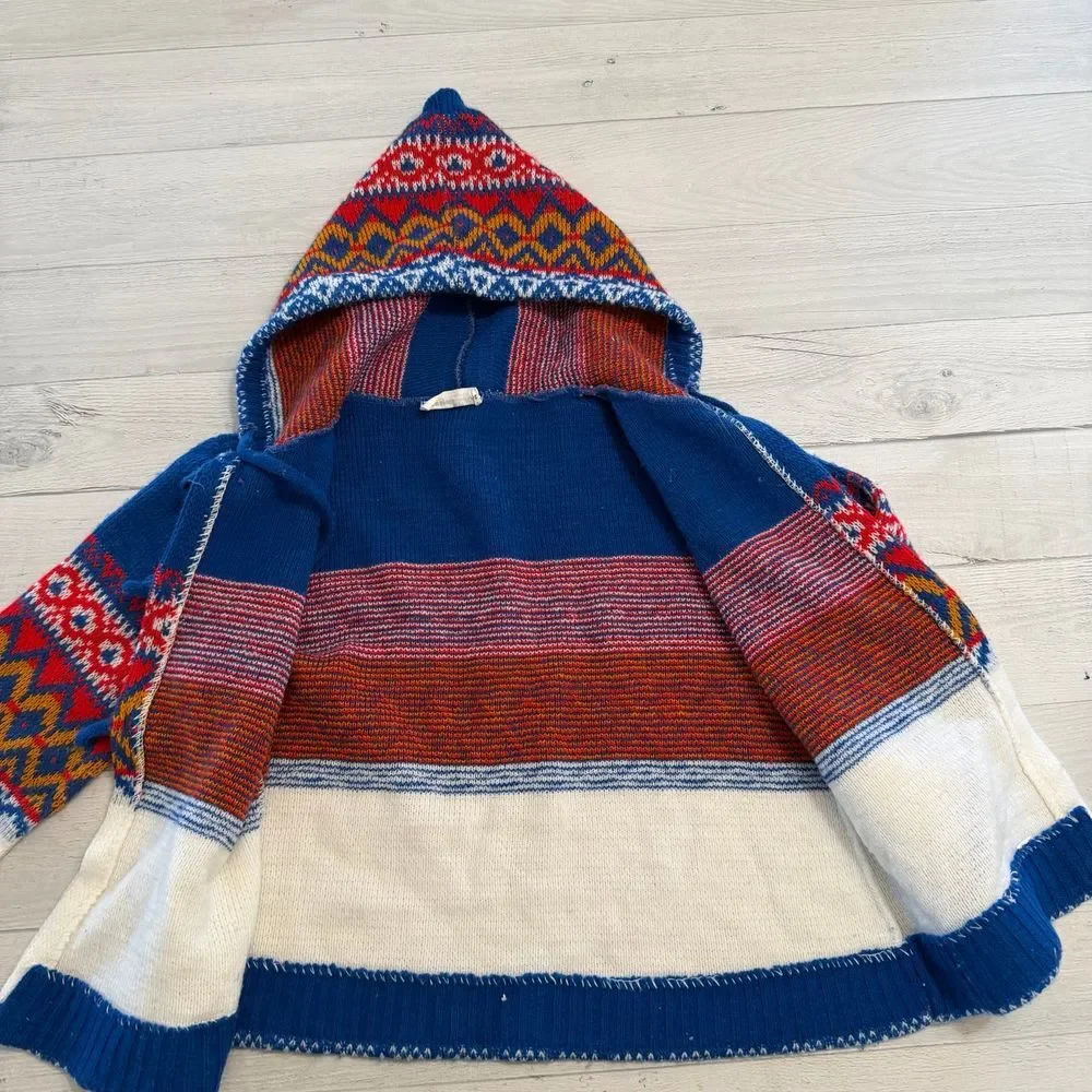 Vintage sears kids‎ knit sweater 4/5